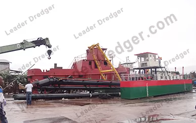 LD1200 12 Inch Small Lake Dredging Suciton Dredger Outfit Cummins Engine  - Leader Dredger